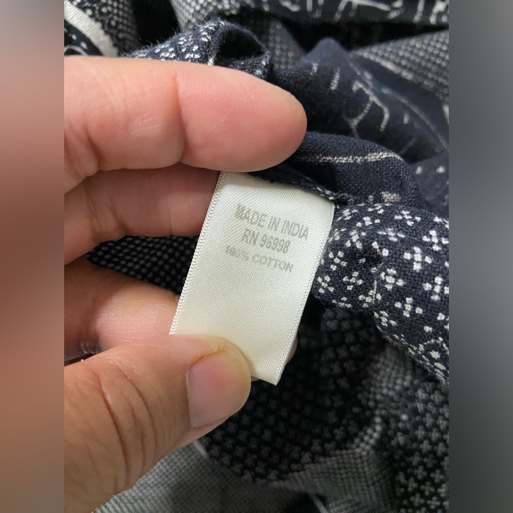 D5- Catalog Classics Block Print Artsy Lagenlook … - image 5